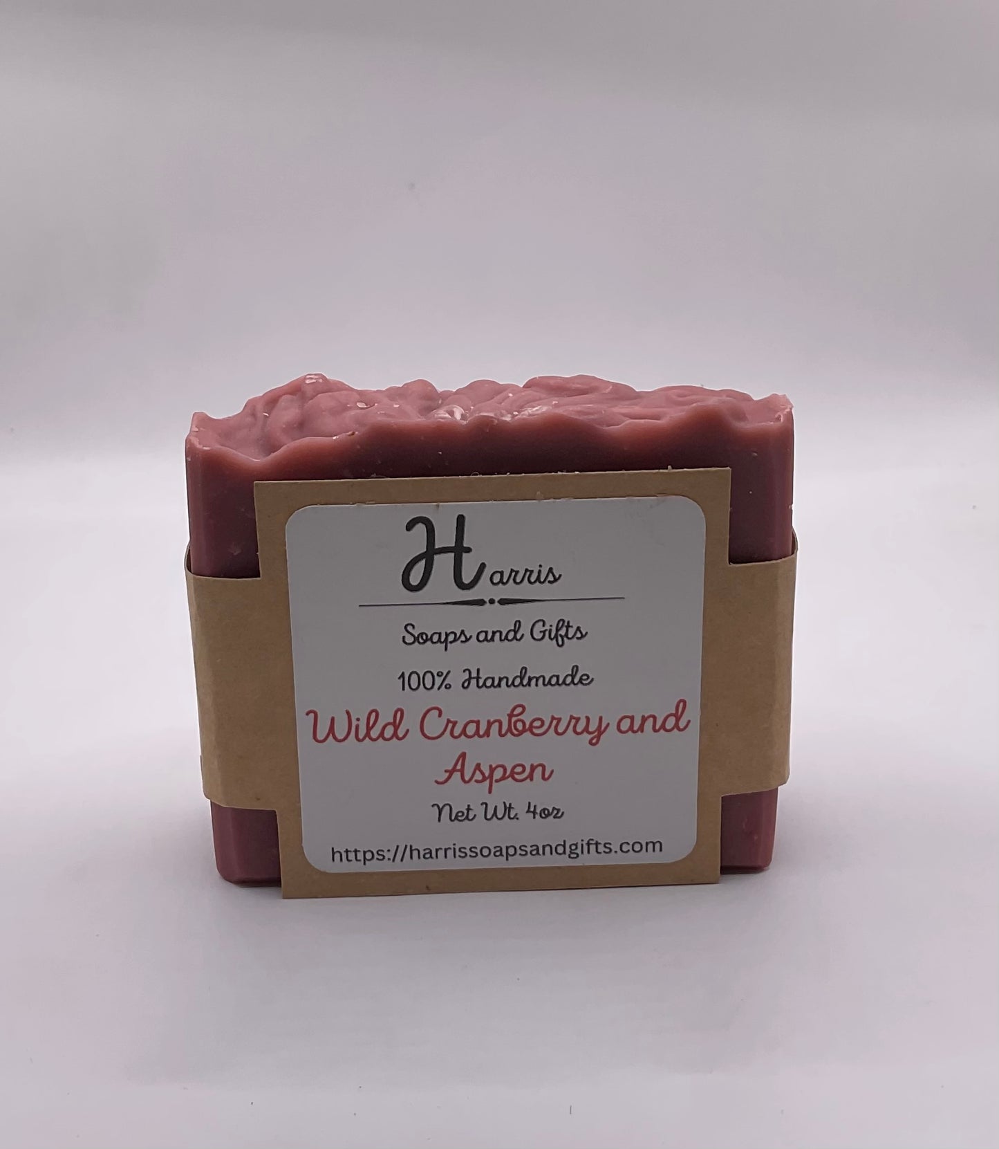 Wild Cranberry and Aspen 4oz Bar Soap