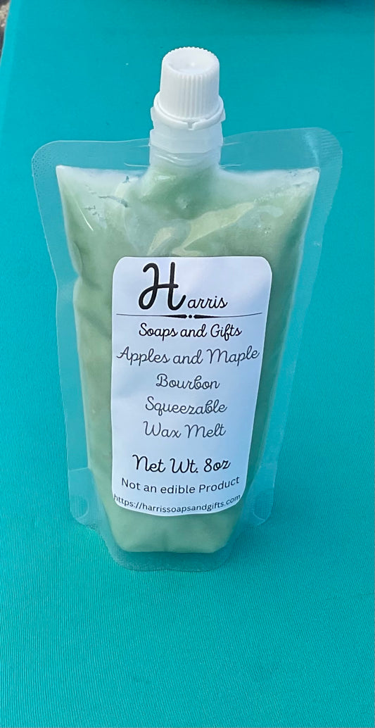 Apples and Maple Boubon 8oz Squeezable Wax Melt