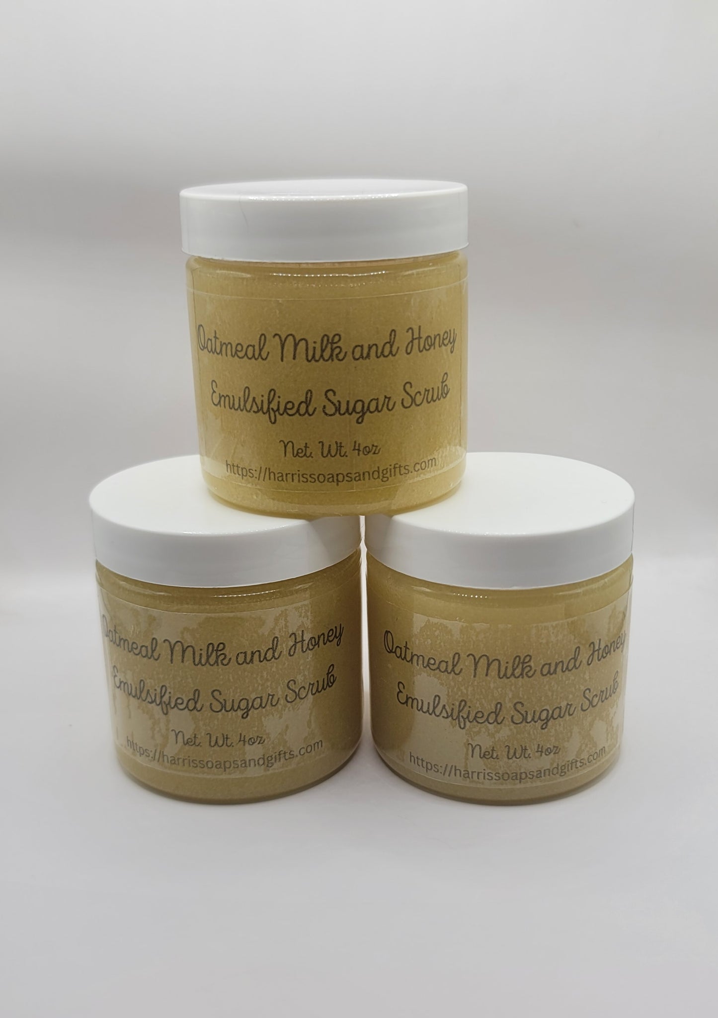 Oatmeal Milk and Honey Emulsified Sugar Scrub