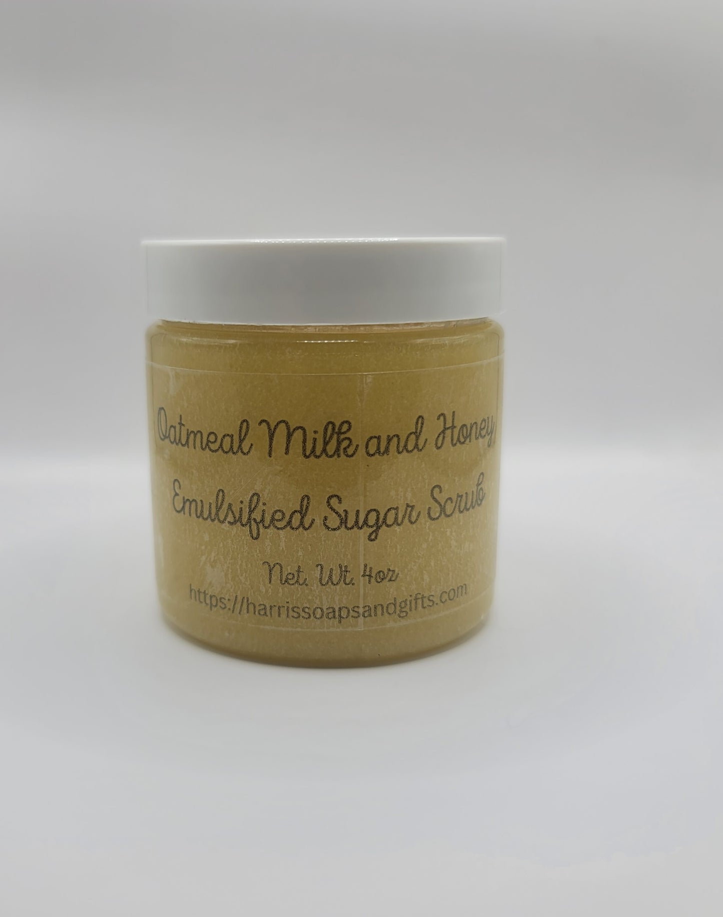 Oatmeal Milk and Honey Emulsified Sugar Scrub