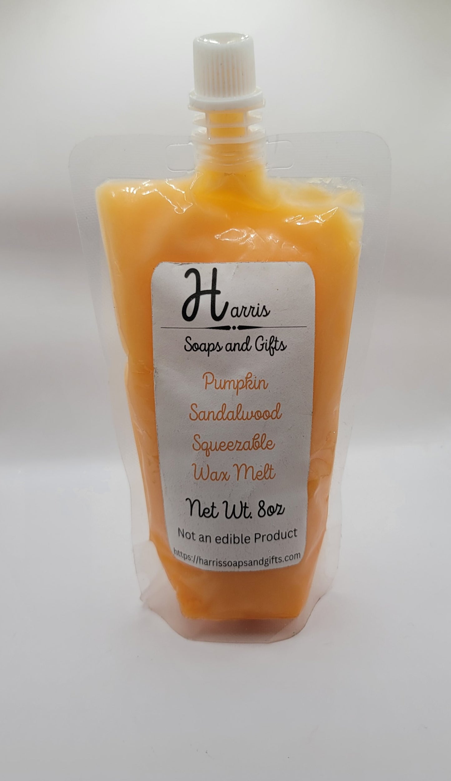 Pumpkin Sandalwood 8oz Squeezable Wax Melt