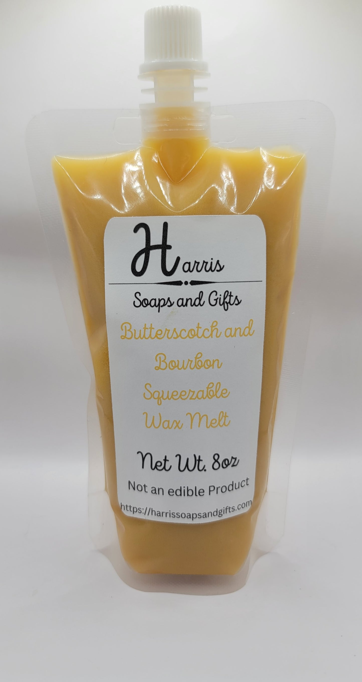 Butterscotch and Bourbon 8oz Squeezable Wax Melt