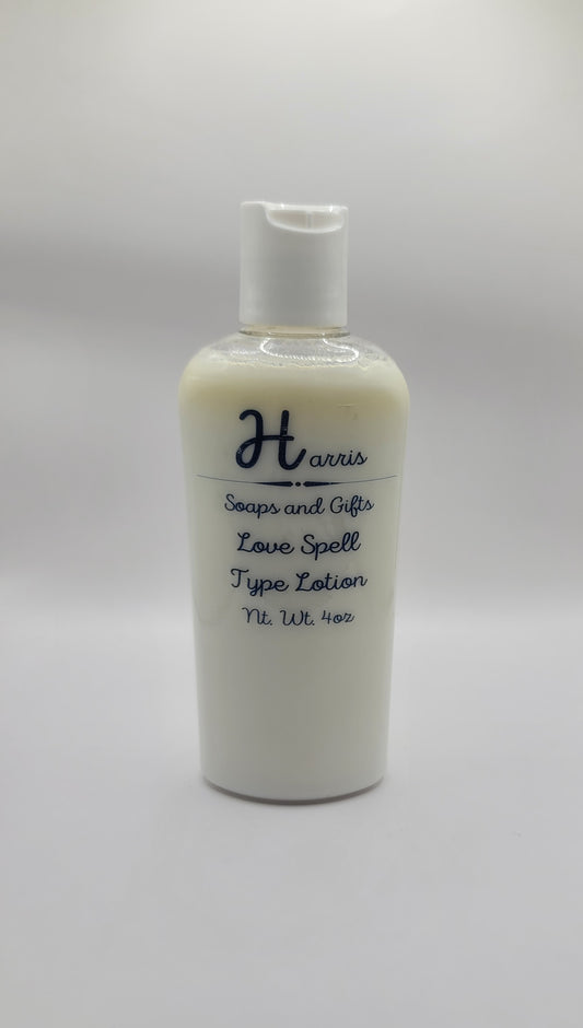 Love Spell Type 4oz Lotion