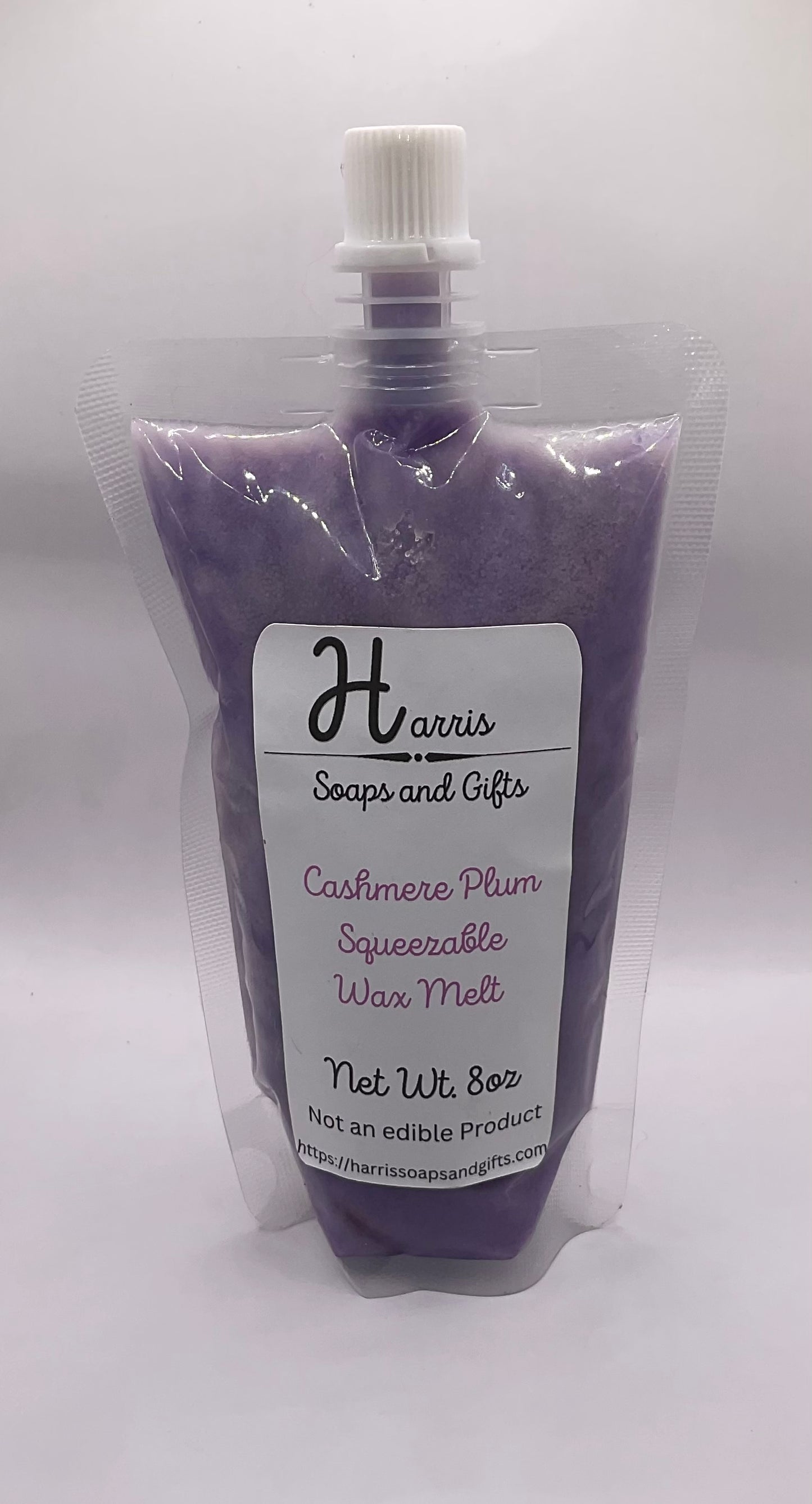 Cashmere Plum 8oz Squeezable Wax Melt