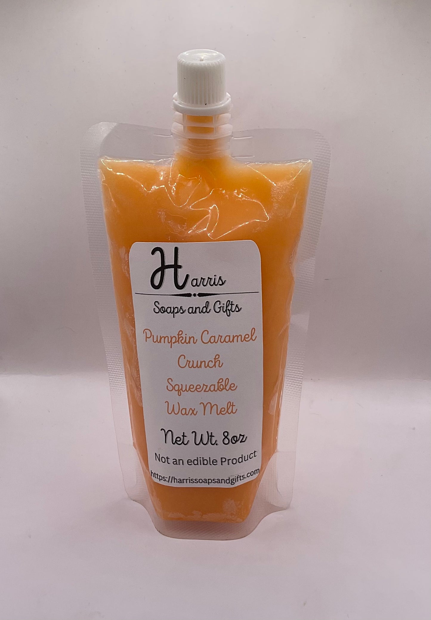 Pumpkin Caramel Crunch 8oz Squeezable Wax Melt