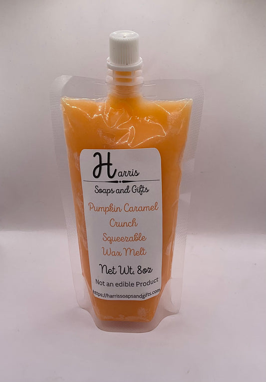 Pumpkin Caramel Crunch 8oz Squeezable Wax Melt