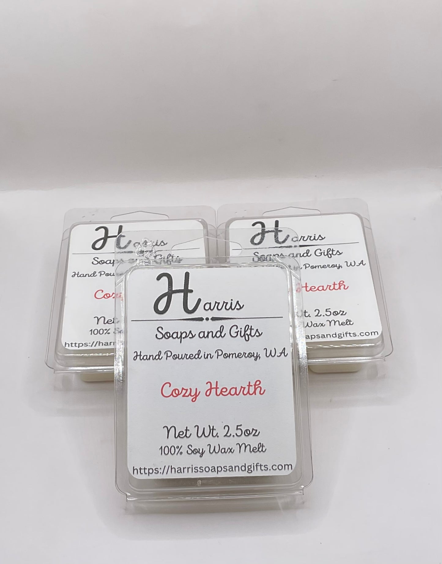 Cozy Hearth 2.25oz 100% Soy Wax Melt