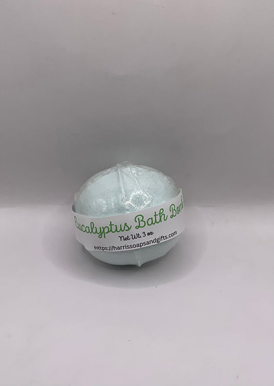 Eucalyptus Essential Oil Bath Bomb