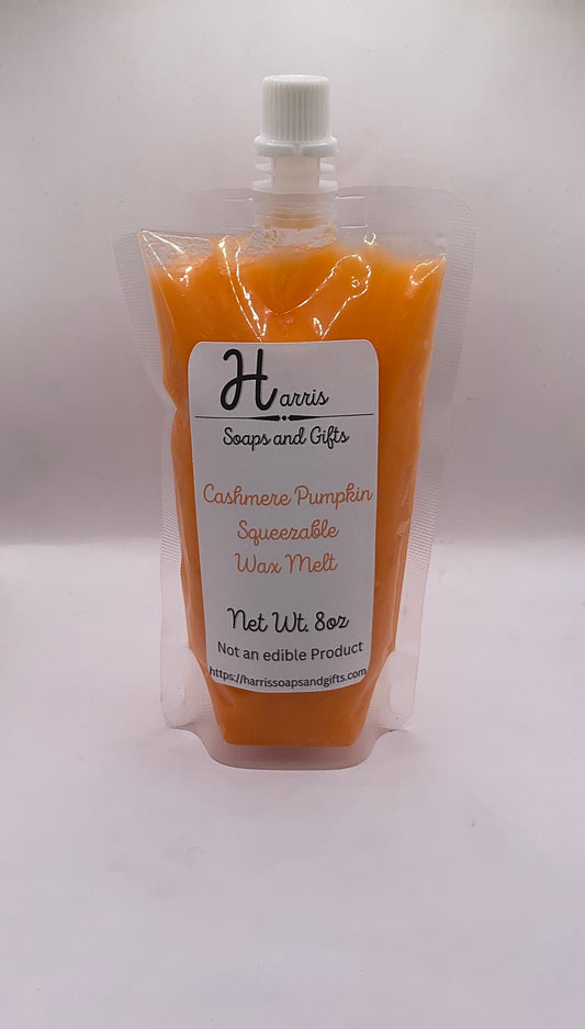 Cashmere Pumpkin 8oz Squeezable Wax Melt