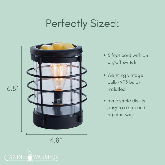 Coastal Vintage Style Bulb Illumination Fragrance Warmer