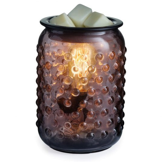 Smokey Hobnail Vintage Style Bulb Illumination Wax Warmer