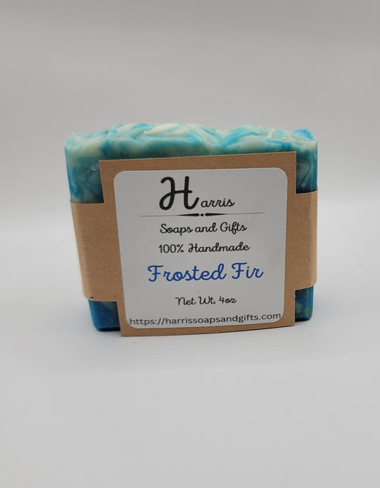 Frosted Fir 4oz Cold Process Soap