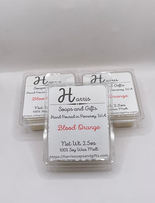 Blood Orange 2.25oz 100% Soy Wax Melt