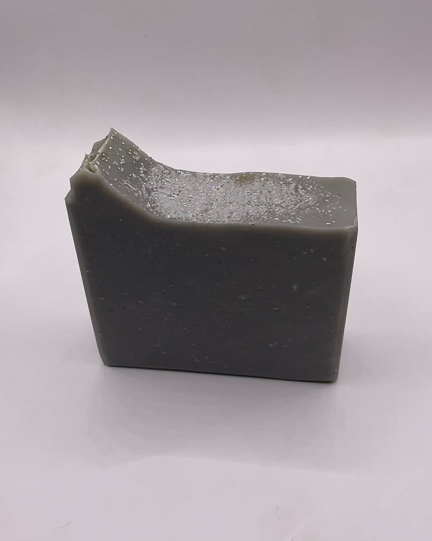 Silver Sparkle 4oz Bar Soap