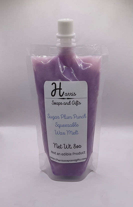 Sugar Plum Punch 8oz Squeezable Wax Melt
