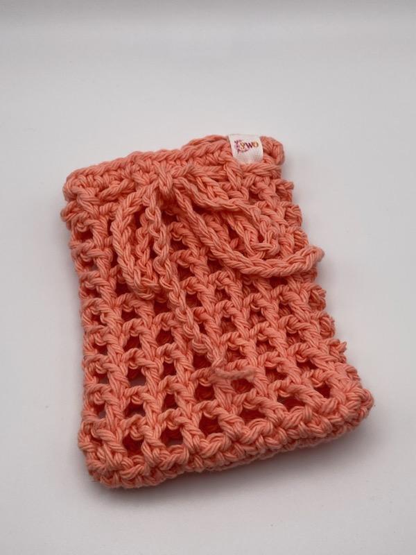 100% Cotton, Crocheted Soap Saver Bag