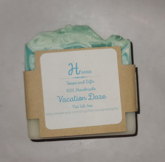 Vacation Daze 4oz Cold Process Soap