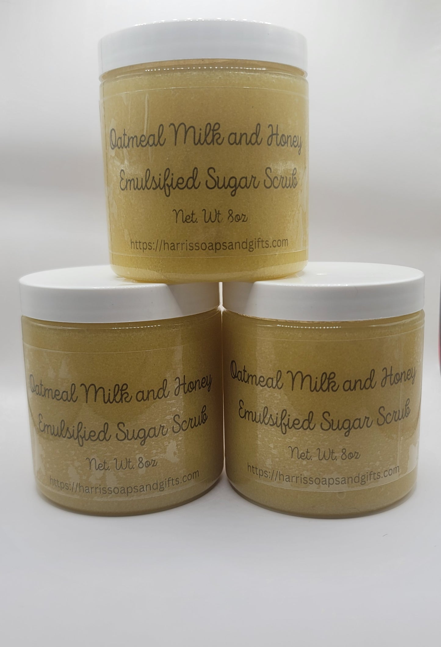 Oatmeal Milk and Honey Emulsified Sugar Scrub