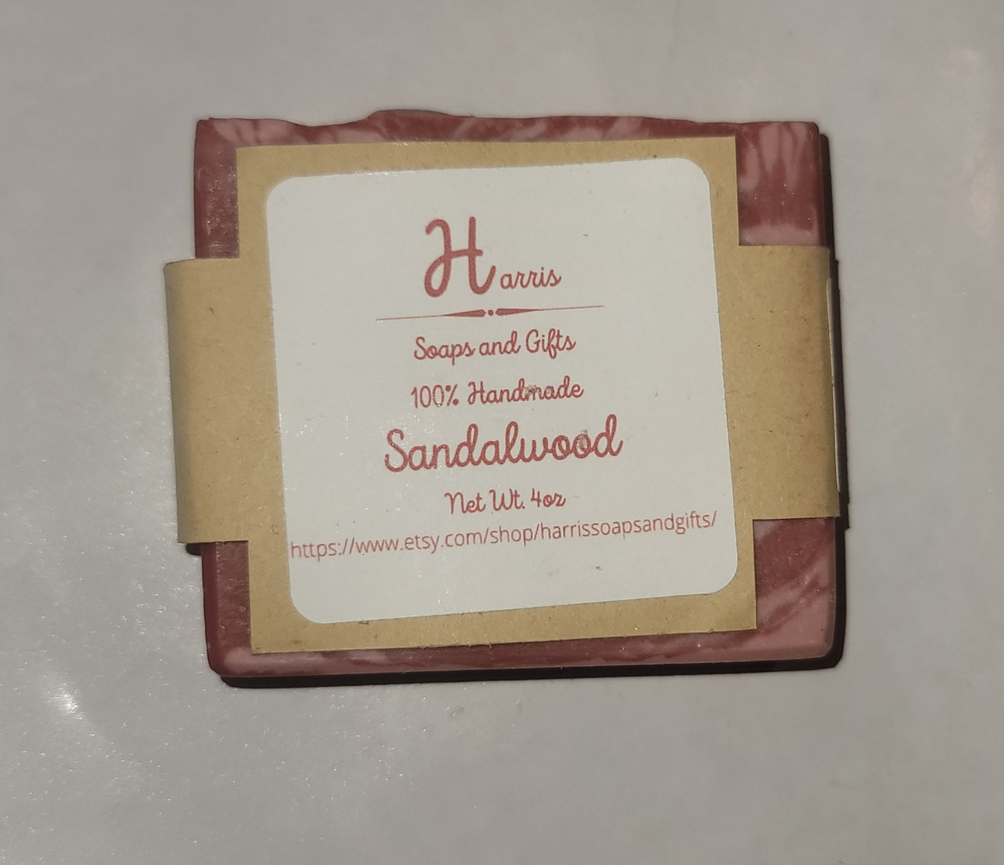 Sandalwood 4oz Cold Process Soap