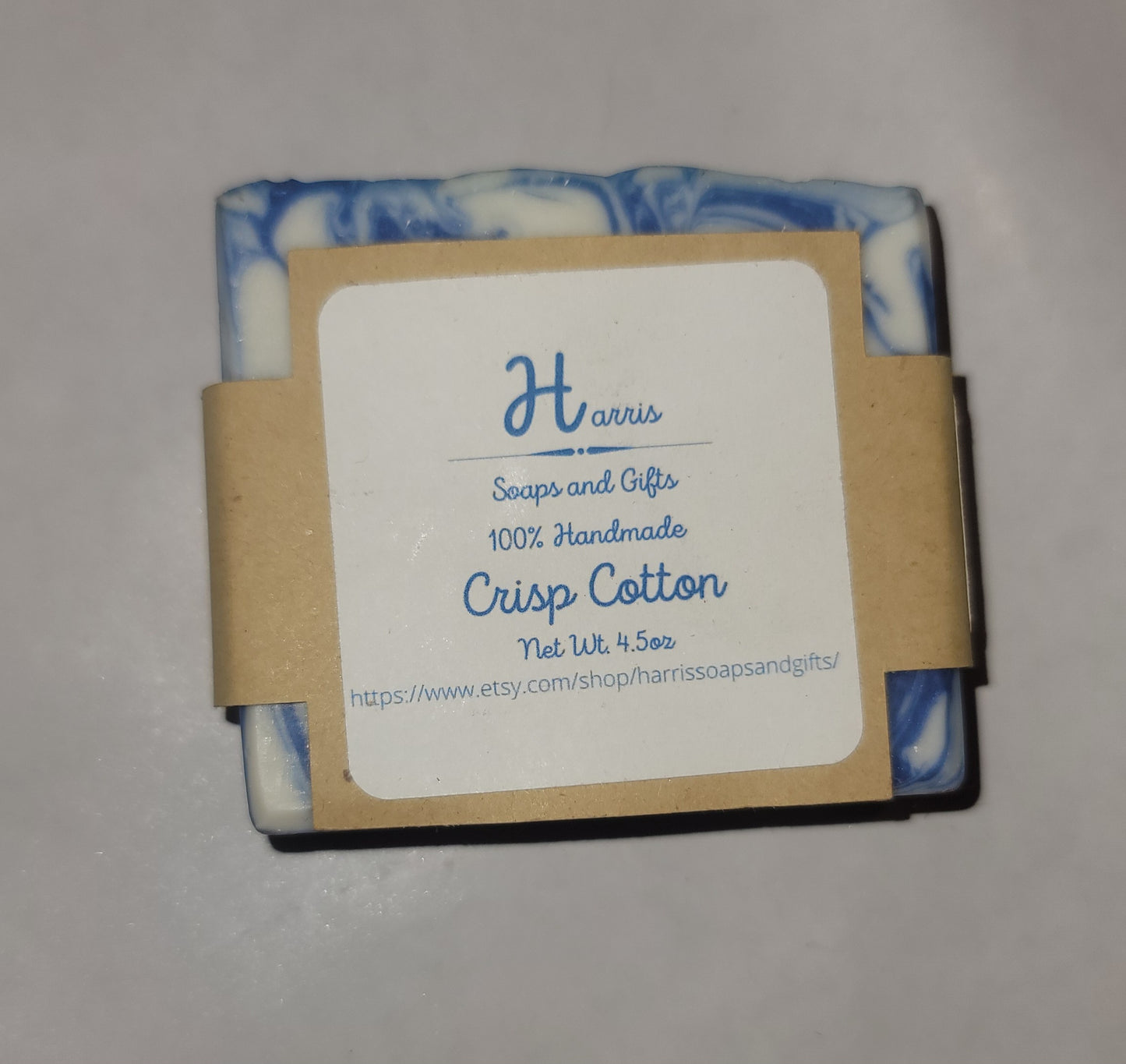 Crisp Cotton Cold Process Soap