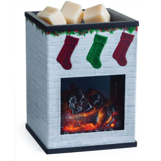 Holiday Fireplace Wax Warmer
