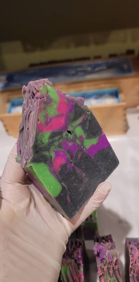 Northern Lights Cold process soap, Bar soap, Gift, Cold process soap